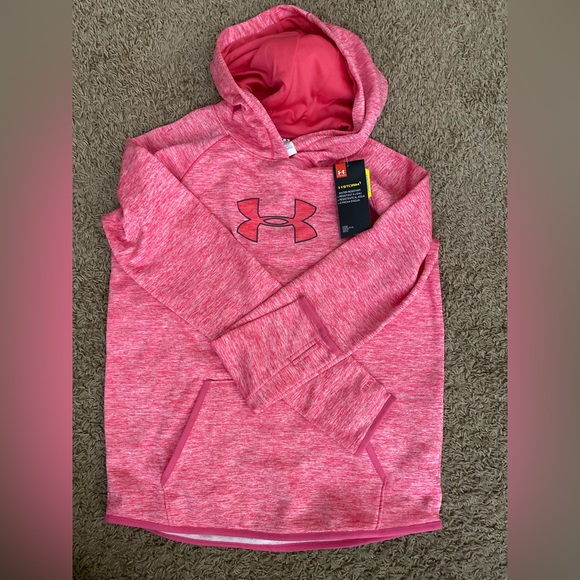 Under Armour Tops - Under Armour pink hoodie - brand new, with tag